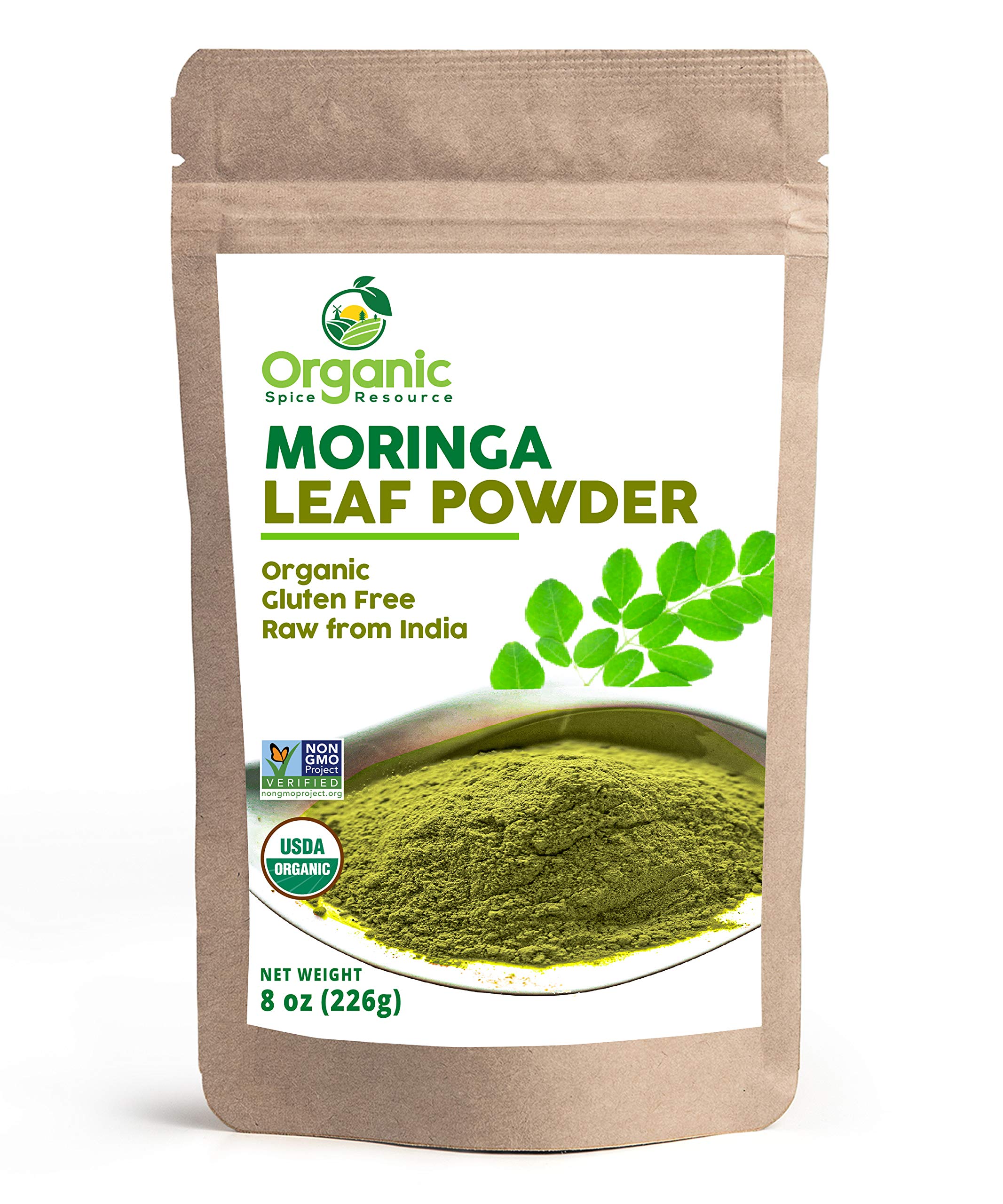 Amazon.com: Organic Moringa Powder - 8 oz (226g) | USDA Organics